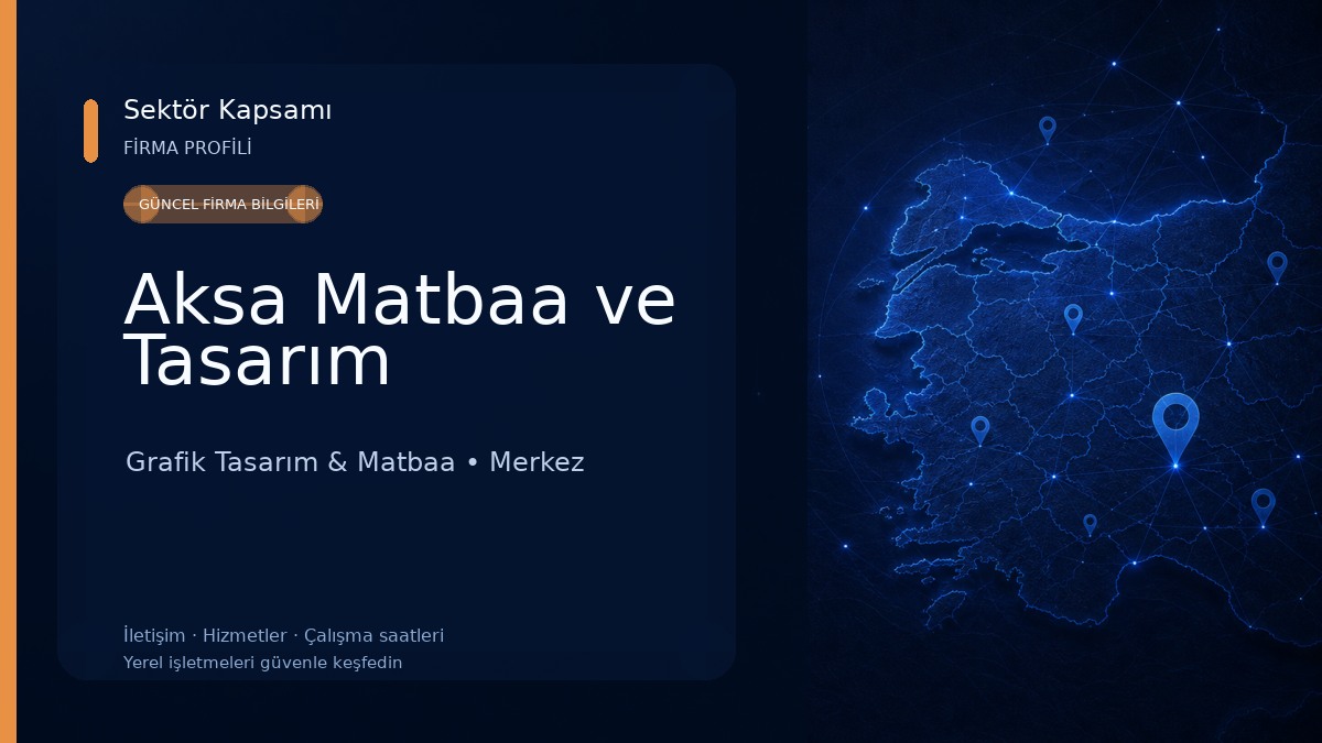 Aksa Matbaa ve Tasarım 