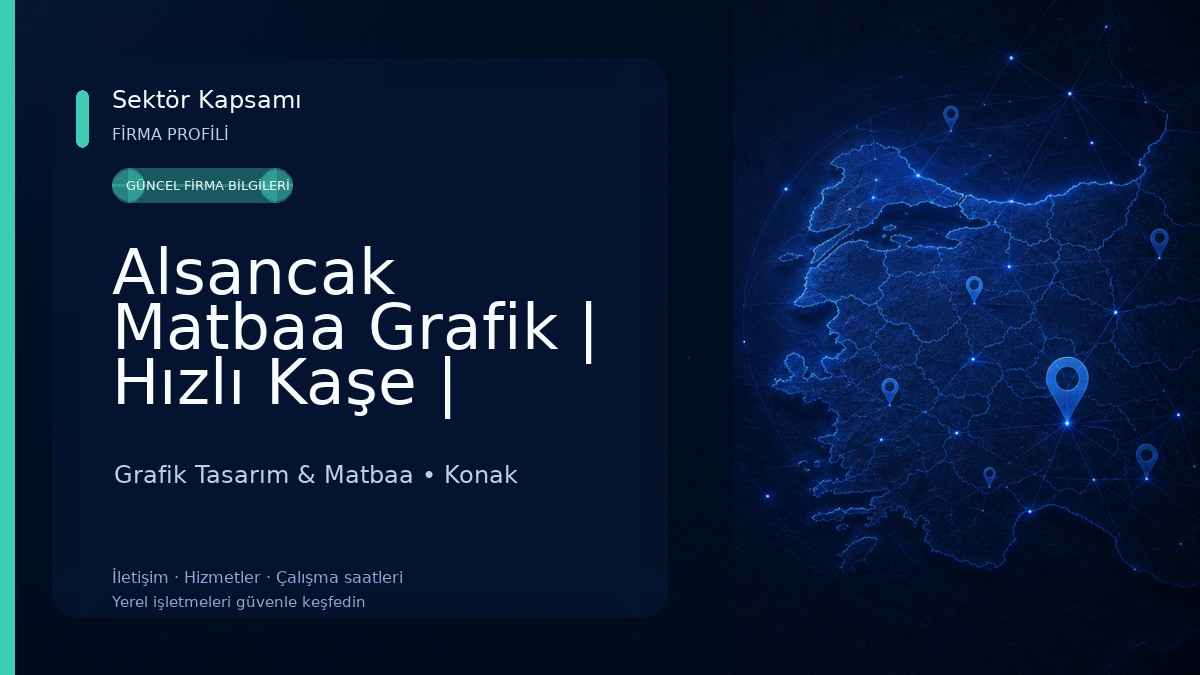 Alsancak Matbaa Grafik | Hızlı Kaşe | Kartvizit | Fanzin | a3 Fotokopi | a4 Renkli Fotokopici-PVC-Reçete-Kaşeci-Pazar Açık Grafik Tasarım & Matbaa