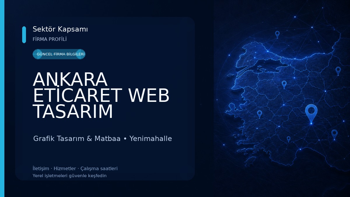 ANKARA ETİCARET WEB TASARIM MATBAA HİZMETLERİ ALP-AJANS Grafik Tasarım & Matbaa