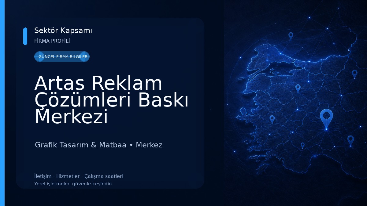 Artas Reklam Çözümleri Baskı Merkezi 