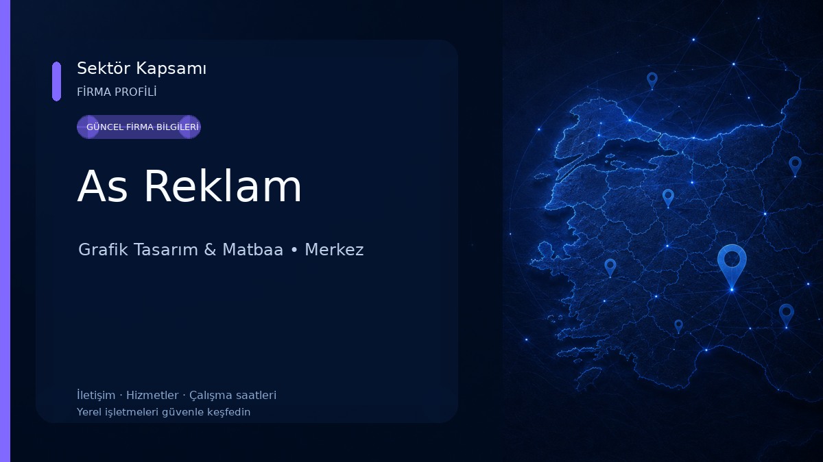 As Reklam Grafik Tasarım & Matbaa