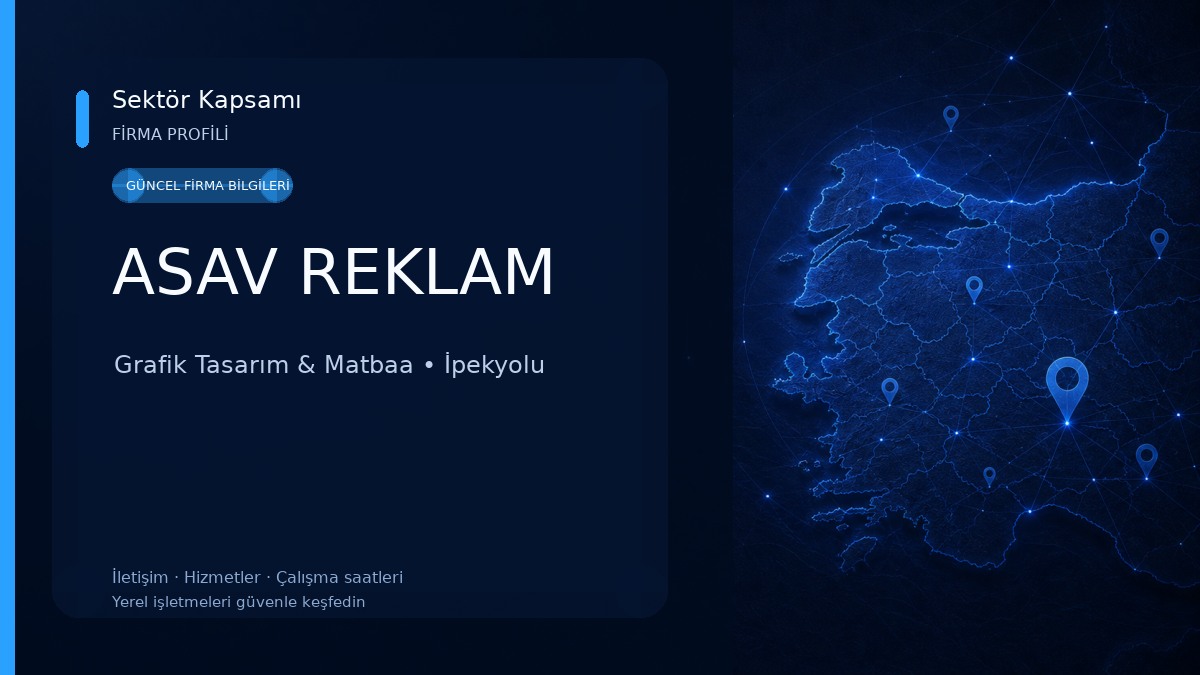ASAV REKLAM Grafik Tasarım & Matbaa