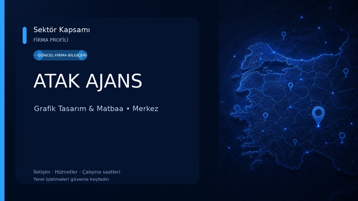 ATAK AJANS Grafik Tasarım & Matbaa