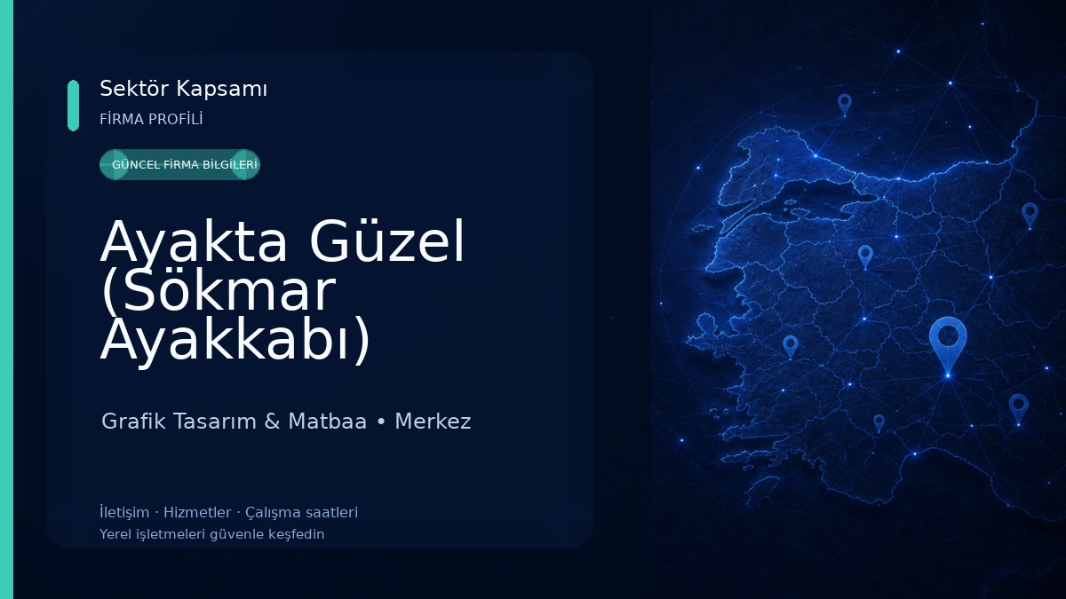 Ayakta Güzel (Sökmar Ayakkabı) Grafik Tasarım & Matbaa