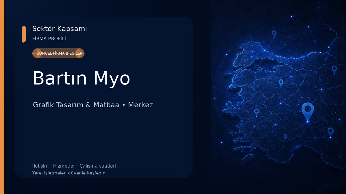 Bartın Myo Grafik Tasarım & Matbaa