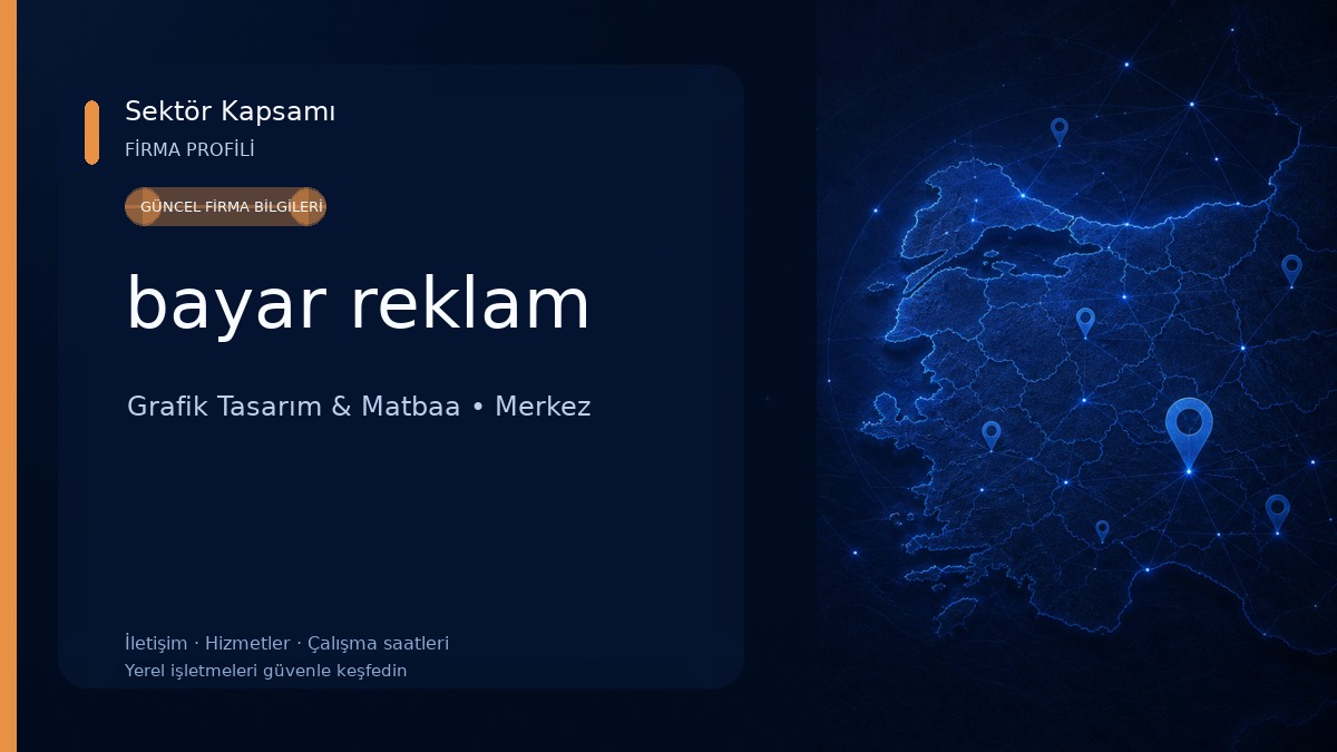 bayar reklam Grafik Tasarım & Matbaa