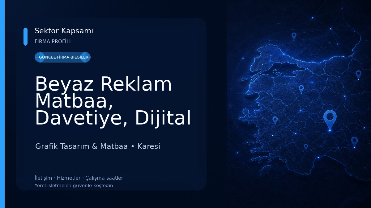Beyaz Reklam Matbaa, Davetiye, Dijital Baskı, Promosyon, Tişört Baskı, Kupa Baskı, Lazer Markalama, Uv baskı Grafik Tasarım & Matbaa