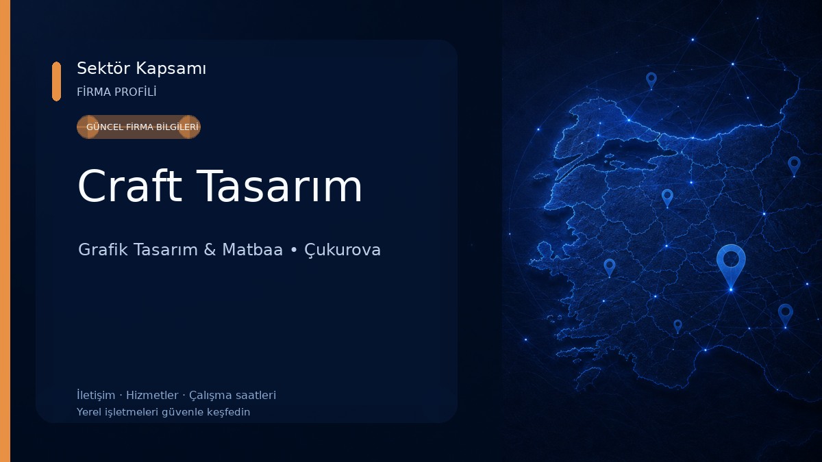 Craft Tasarım Grafik Tasarım & Matbaa