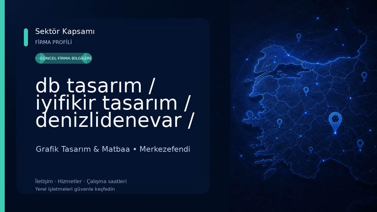db tasarım / iyifikir tasarım / denizlidenevar / tasarım - matbaa - davetiye - kaşe - sosyal medya Grafik Tasarım & Matbaa