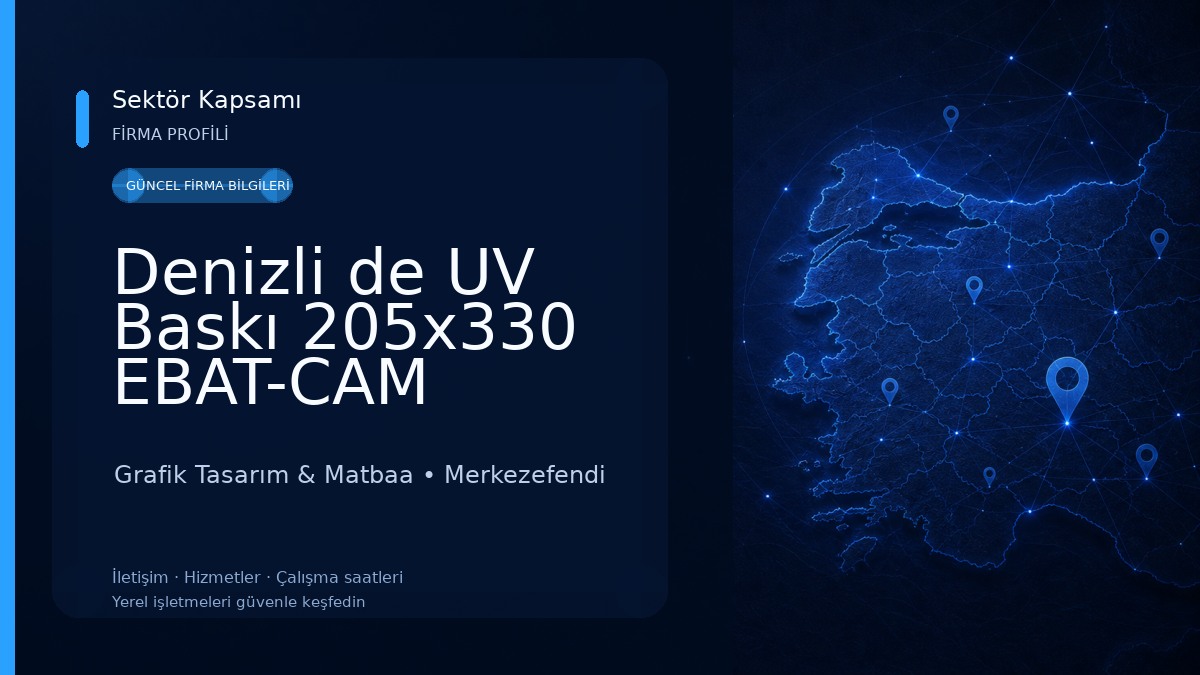 Denizli de UV Baskı 205x330 EBAT-CAM TABLO/LAZER KESİM/MERMER/KOMPOZİT/PLEKSİ/MDF/METAL SERT ZEMİN ÜZERİ UV BASKI MERKEZİ Grafik Tasarım & Matbaa