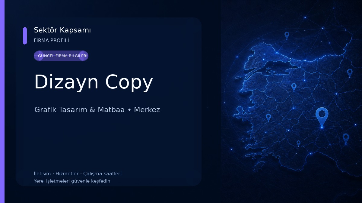 Dizayn Copy Grafik Tasarım & Matbaa
