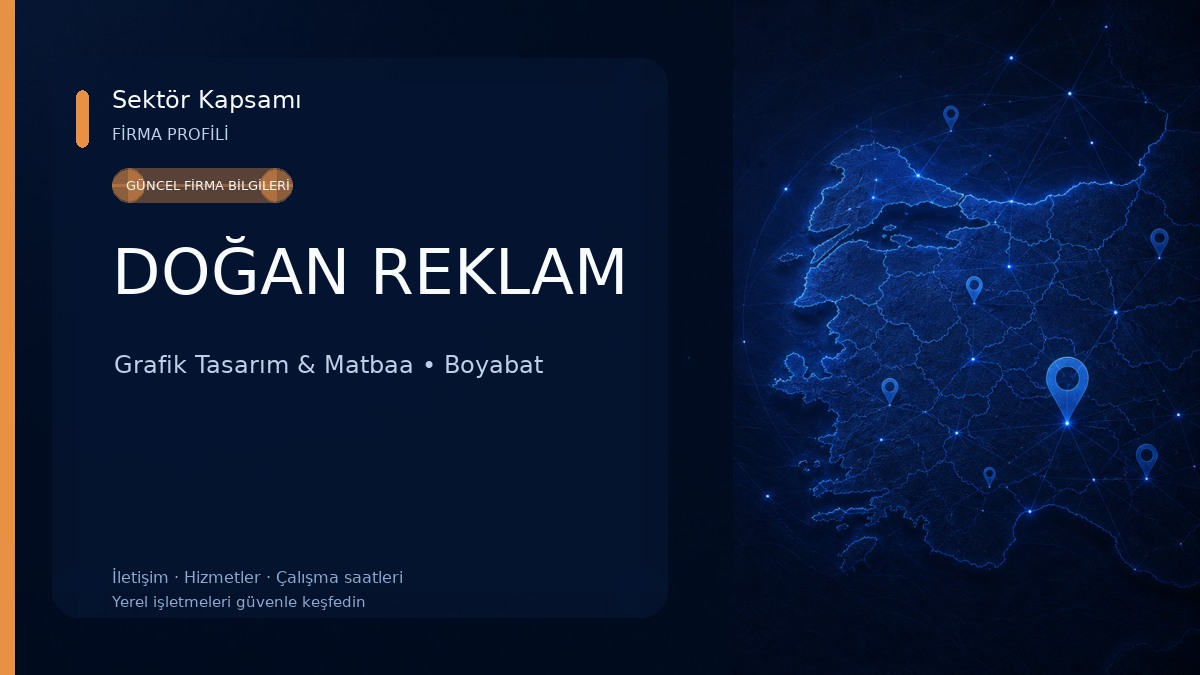 DOĞAN REKLAM Grafik Tasarım & Matbaa
