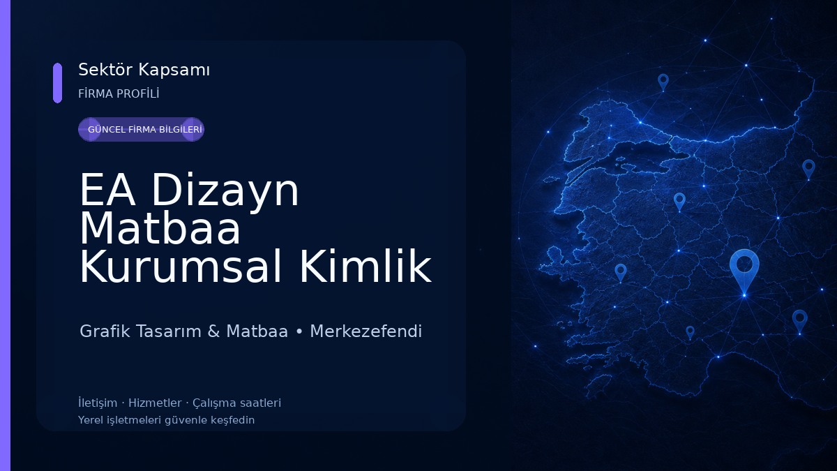 EA Dizayn Matbaa Kurumsal Kimlik Web Tasarım Sosyal Medya Danışmanlık Hizmetleri Grafik Tasarım & Matbaa