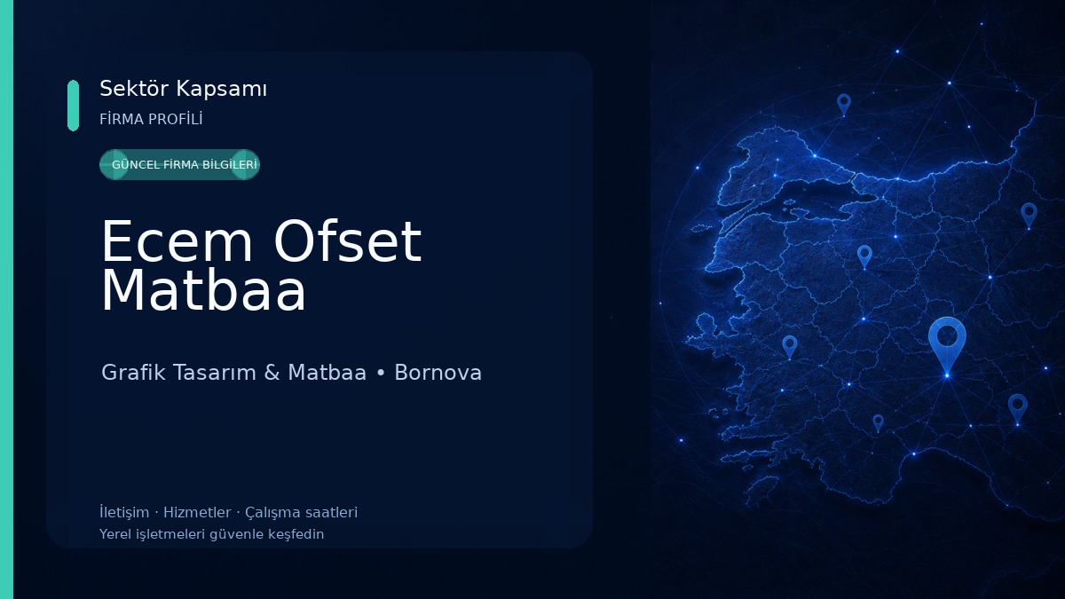 Ecem Ofset Matbaa Grafik Tasarım & Matbaa