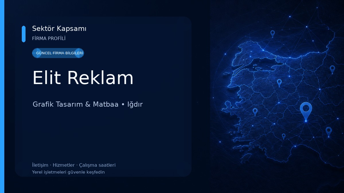 Elit Reklam Grafik Tasarım & Matbaa