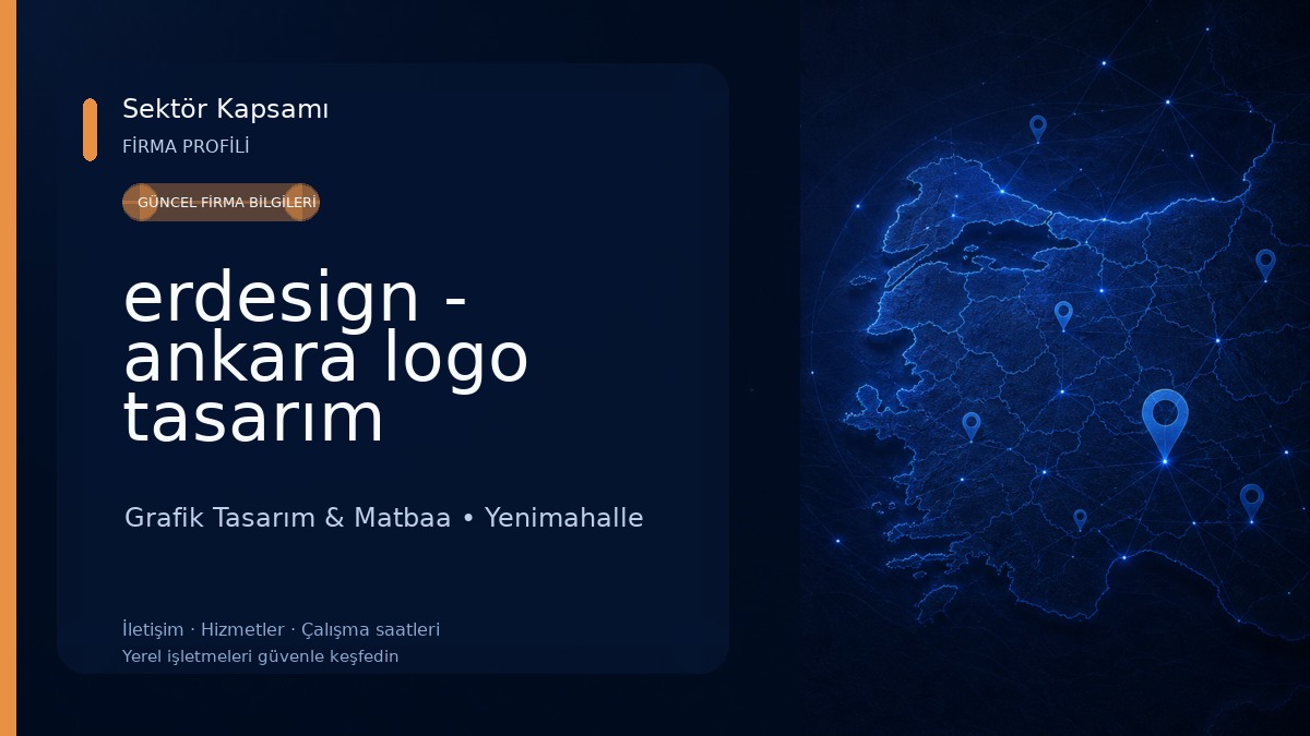 erdesign - ankara logo tasarım Grafik Tasarım & Matbaa