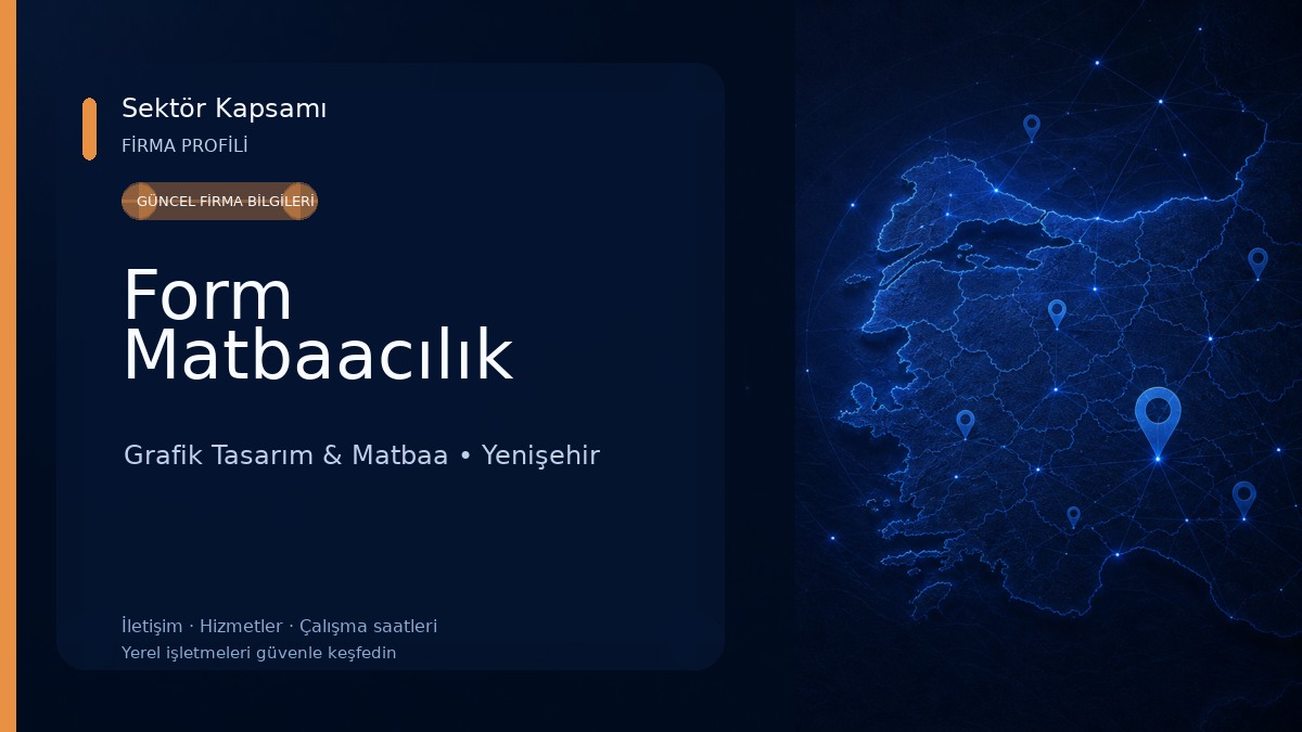 Form Matbaacılık Grafik Tasarım & Matbaa