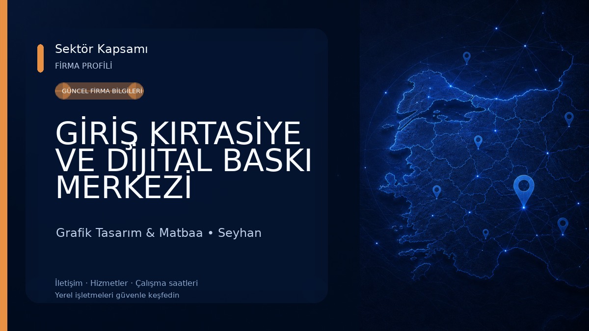 GİRİŞ KIRTASİYE VE DİJİTAL BASKI MERKEZİ Grafik Tasarım & Matbaa