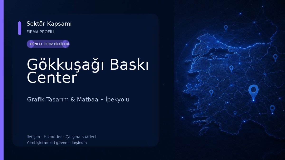 Gökkuşağı Baskı Center Grafik Tasarım & Matbaa