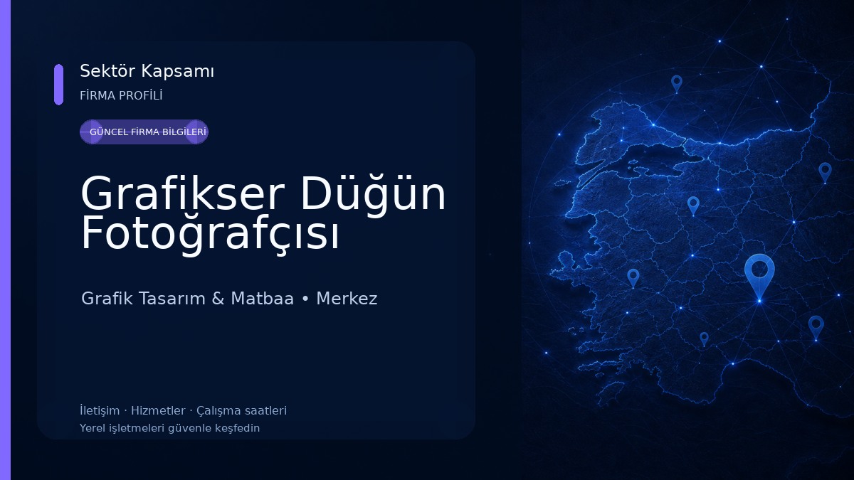 Grafikser Düğün Fotoğrafçısı Grafik Tasarım & Matbaa