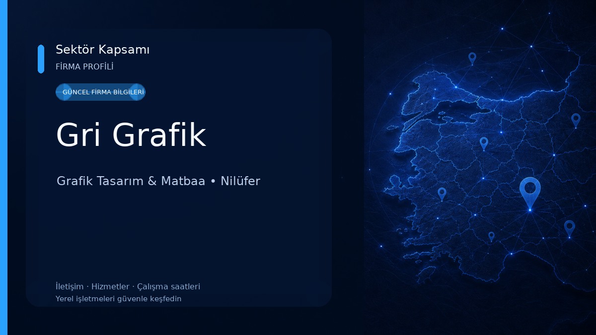 Gri Grafik Grafik Tasarım & Matbaa