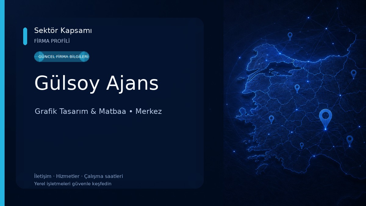 Gülsoy Ajans Grafik Tasarım & Matbaa