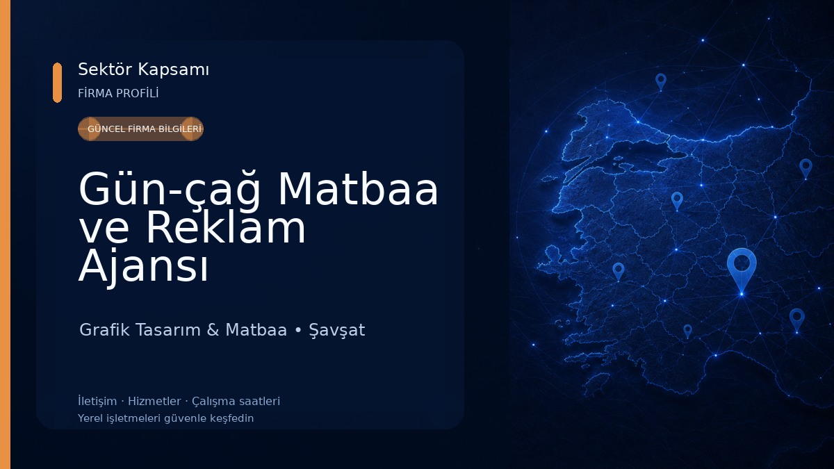 Gün-çağ Matbaa ve Reklam Ajansı Grafik Tasarım & Matbaa