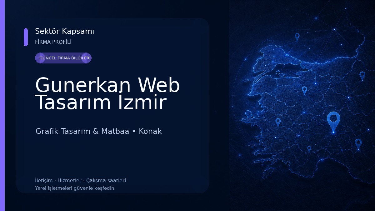 Gunerkan Web Tasarım İzmir Grafik Tasarım & Matbaa