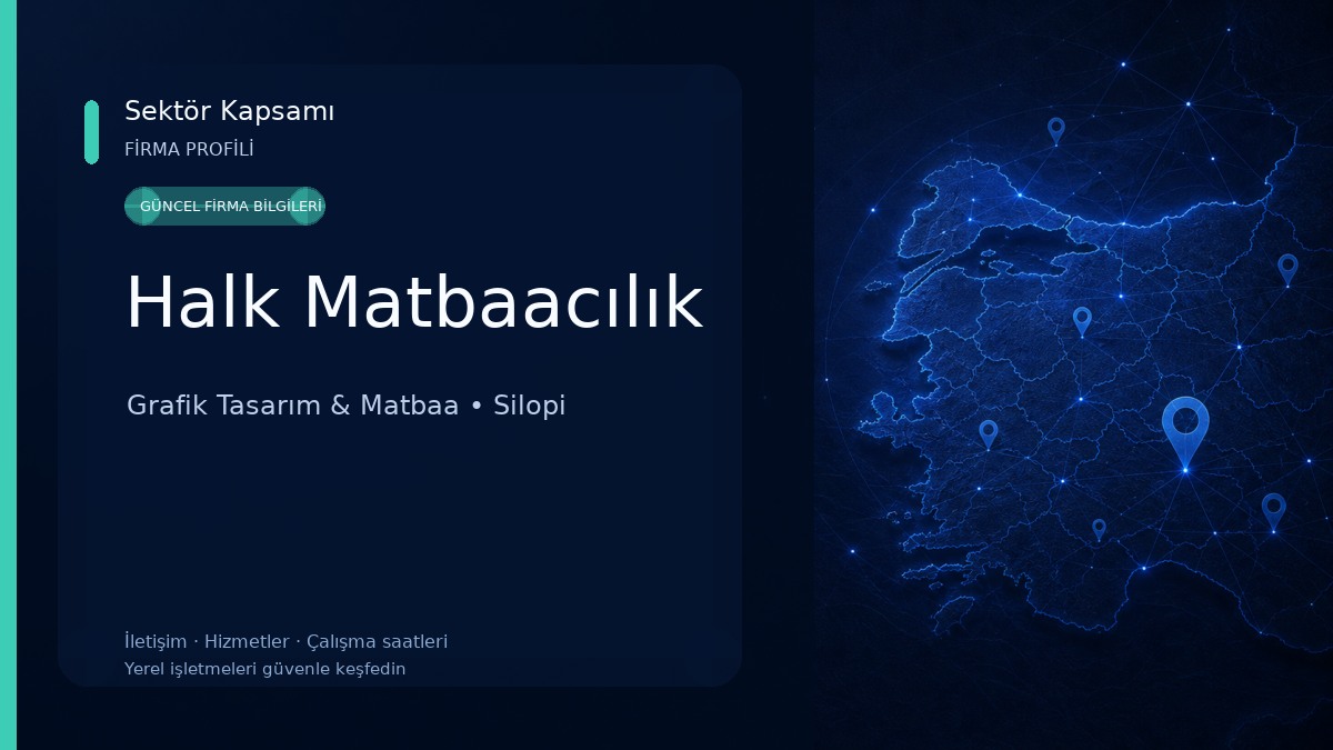 Halk Matbaacılık Grafik Tasarım & Matbaa