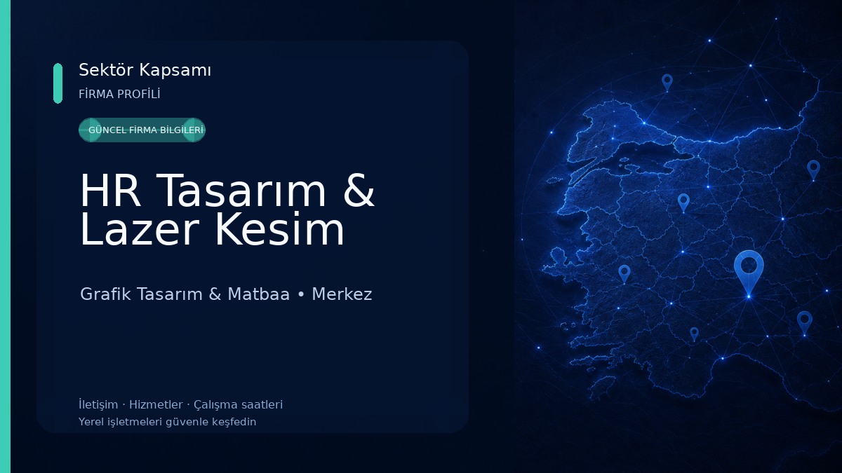 HR Tasarım & Lazer Kesim 
