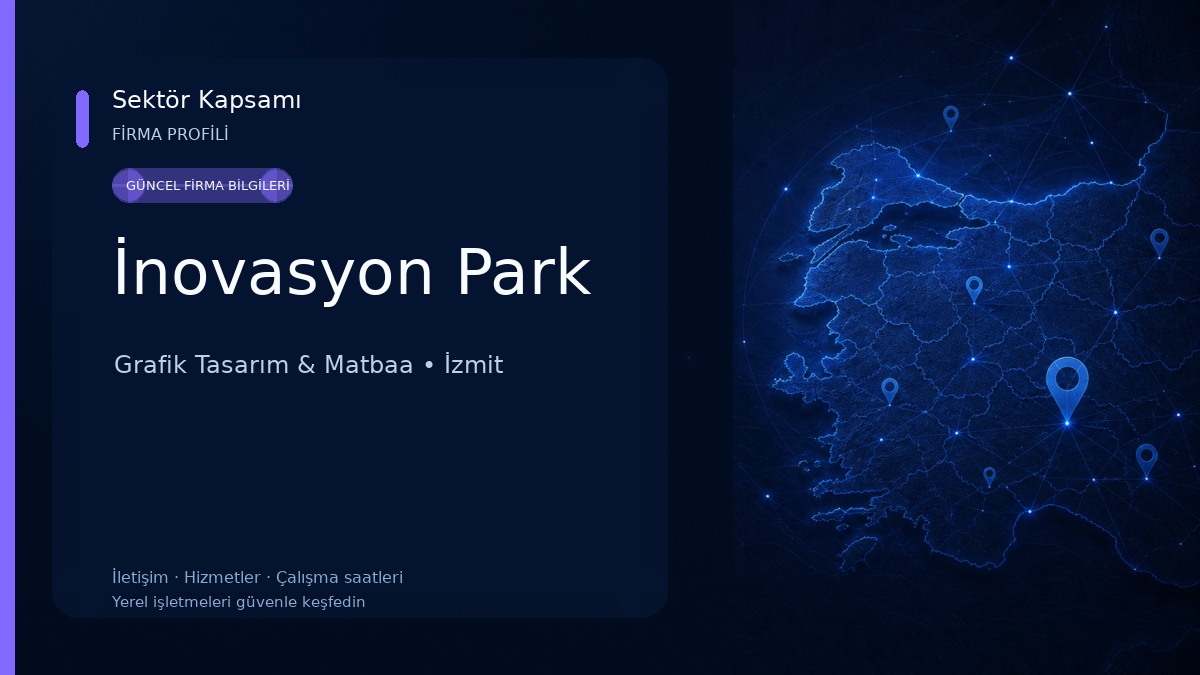 İnovasyon Park Grafik Tasarım & Matbaa