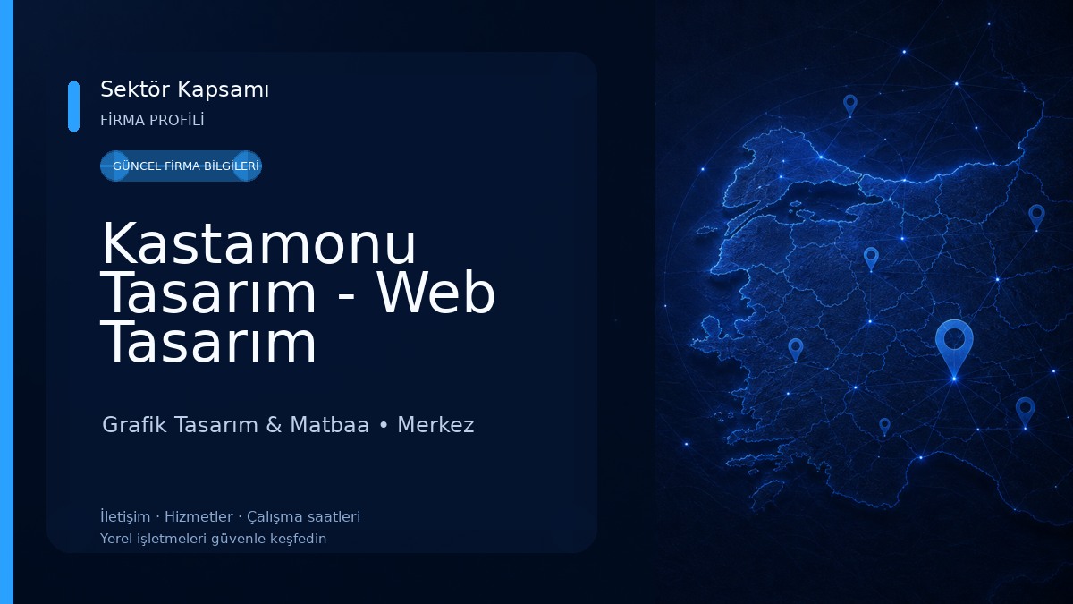 Kastamonu Tasarım - Web Tasarım 