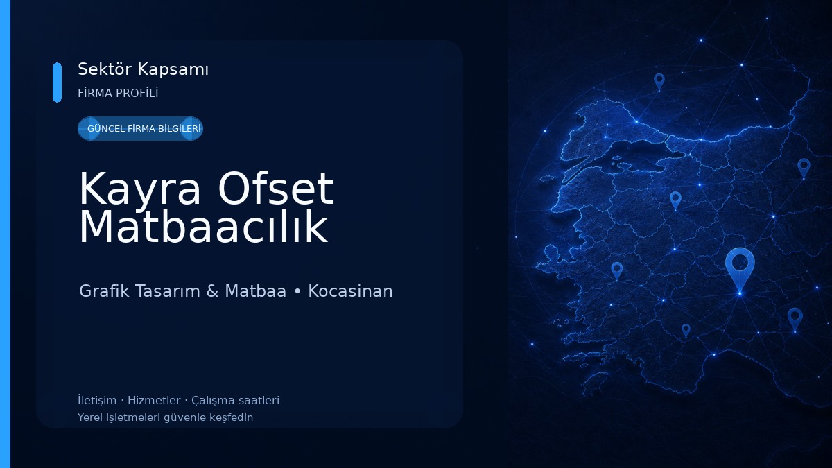 Kayra Ofset Matbaacılık Grafik Tasarım & Matbaa