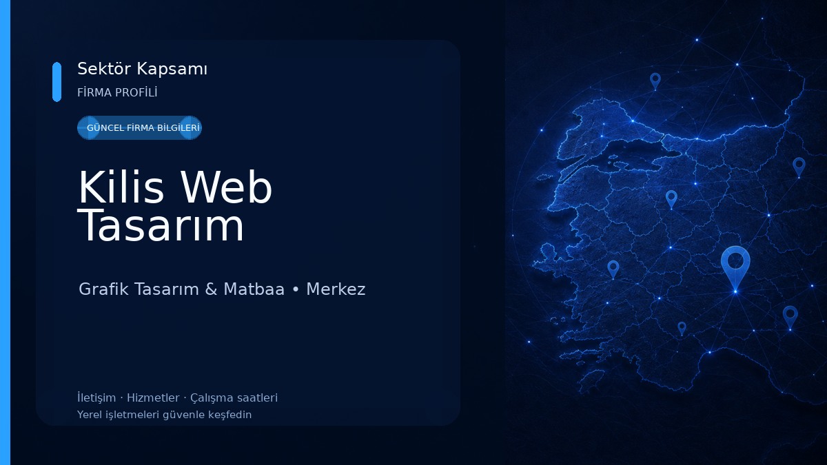Kilis Web Tasarım Grafik Tasarım & Matbaa