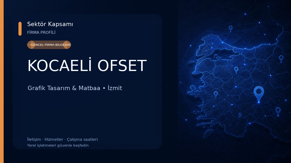 KOCAELİ OFSET Grafik Tasarım & Matbaa