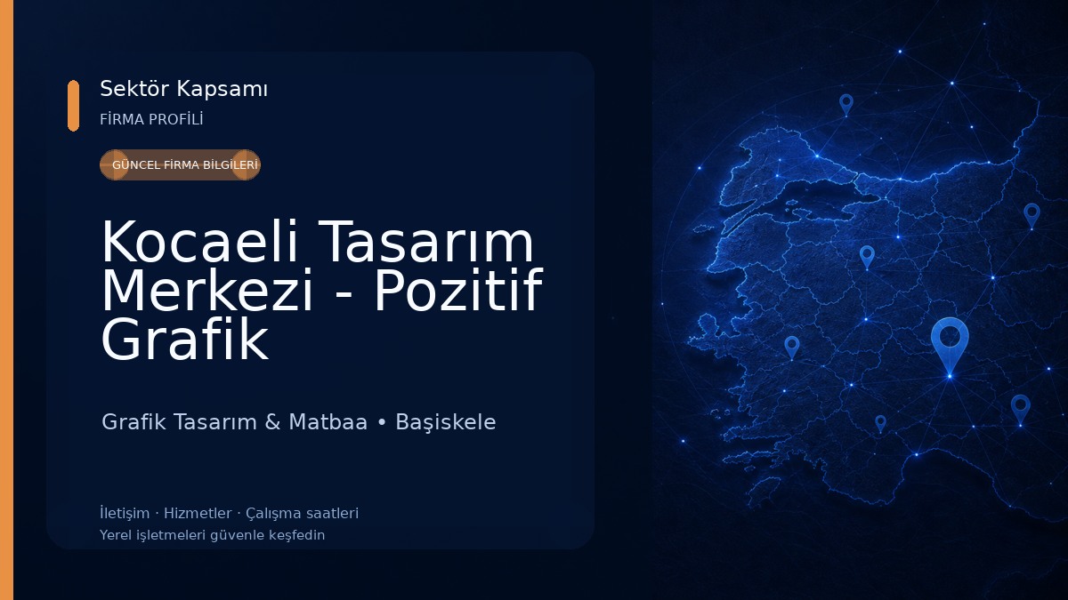 Kocaeli Tasarım Merkezi - Pozitif Grafik Grafik Tasarım & Matbaa