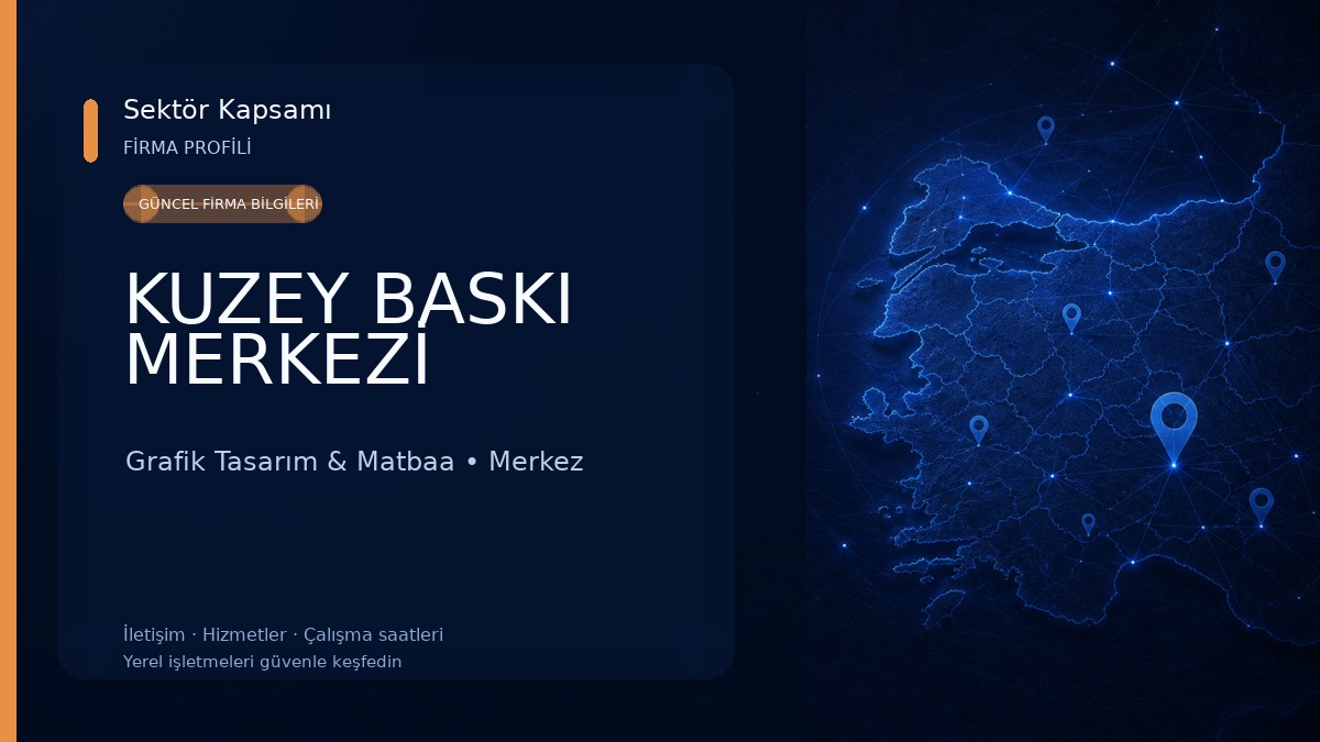 KUZEY BASKI MERKEZİ Grafik Tasarım & Matbaa
