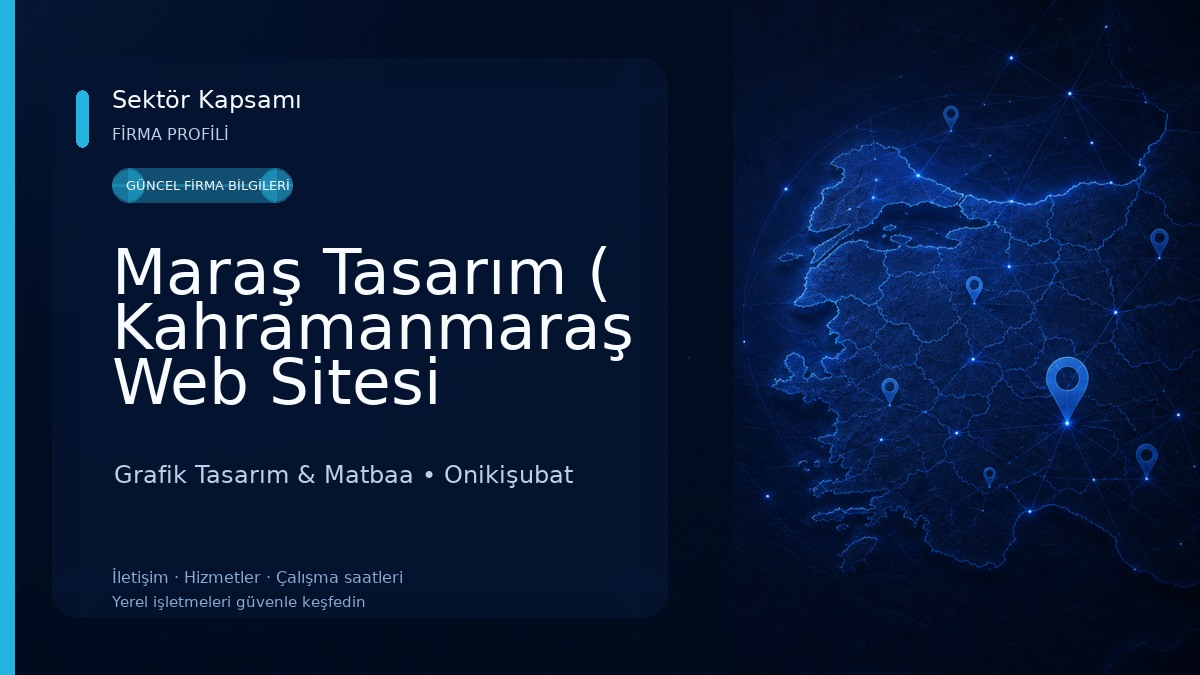 Maraş Tasarım ( Kahramanmaraş Web Sitesi Tasarım / Yazılım) Grafik Tasarım & Matbaa
