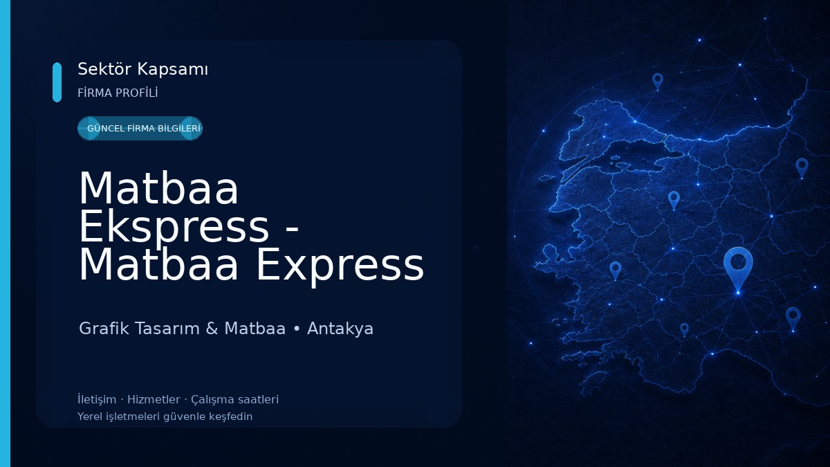Matbaa Ekspress - Matbaa Express & Dijital Baskı Hizmetleri Grafik Tasarım & Matbaa