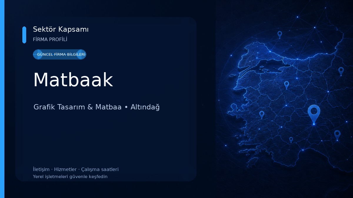 Matbaak Grafik Tasarım & Matbaa