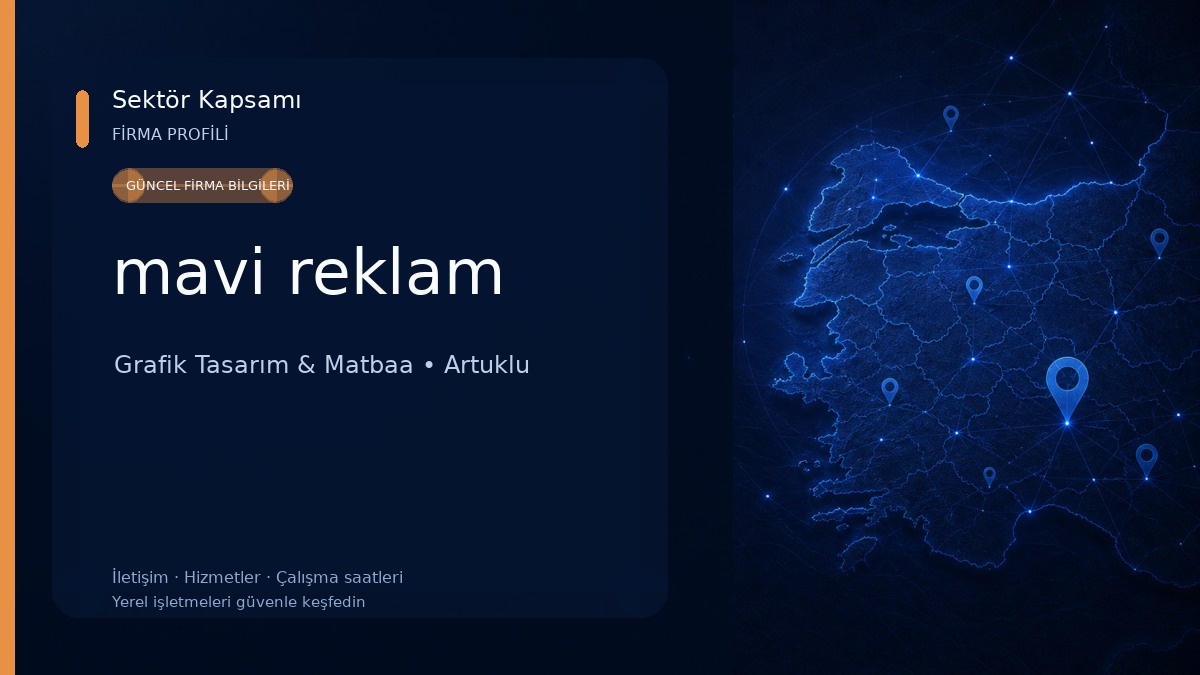 mavi reklam Grafik Tasarım & Matbaa