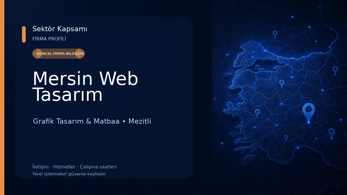 Mersin Web Tasarım Grafik Tasarım & Matbaa