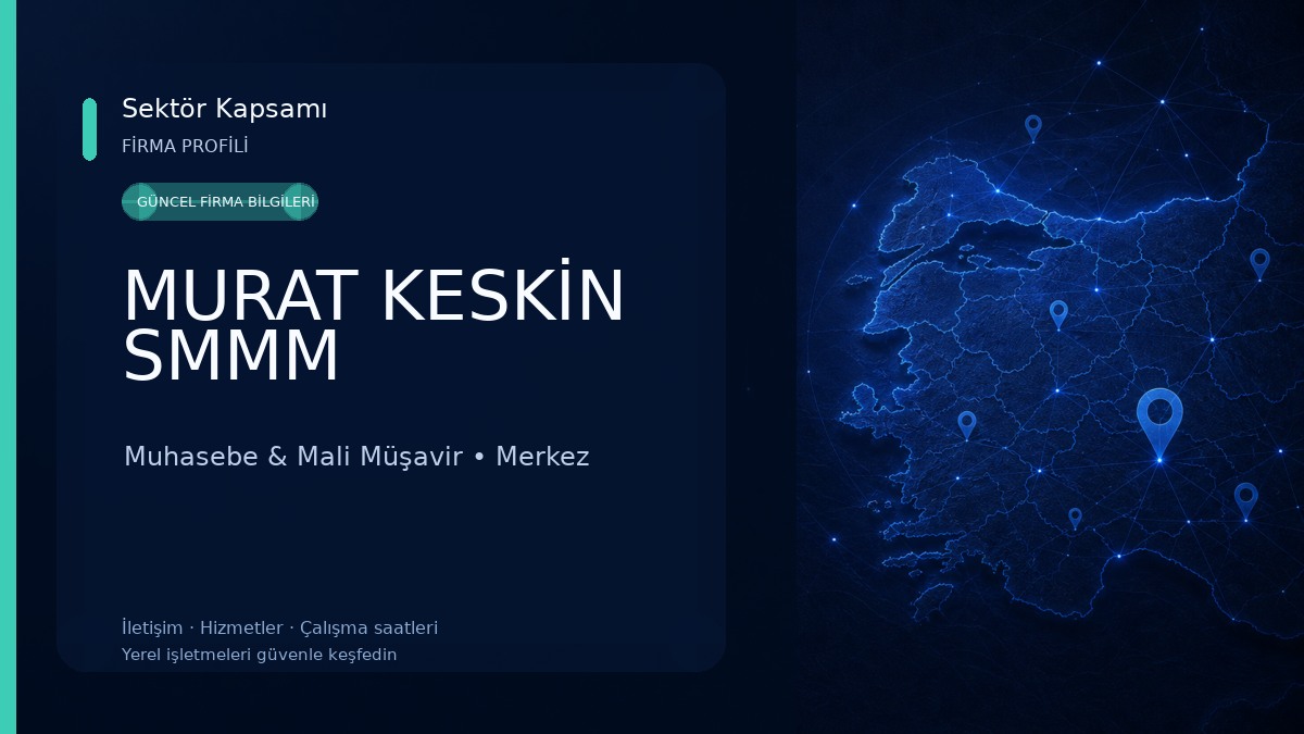MURAT KESKİN SMMM 