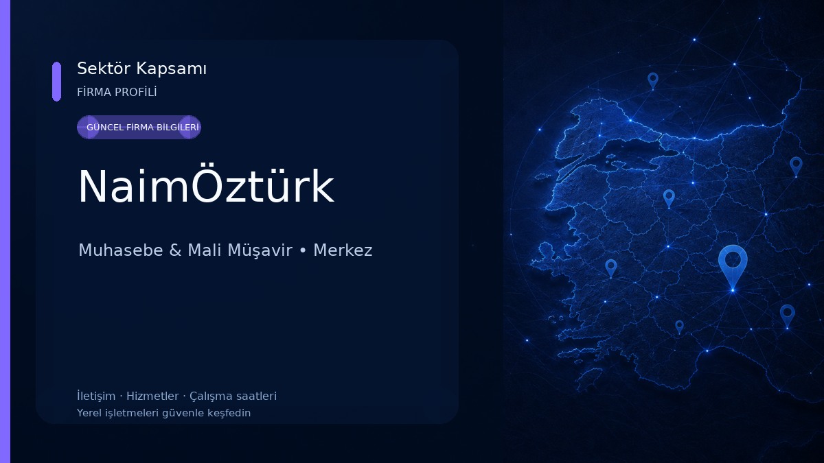 NaimÖztürk Muhasebe & Mali Müşavir