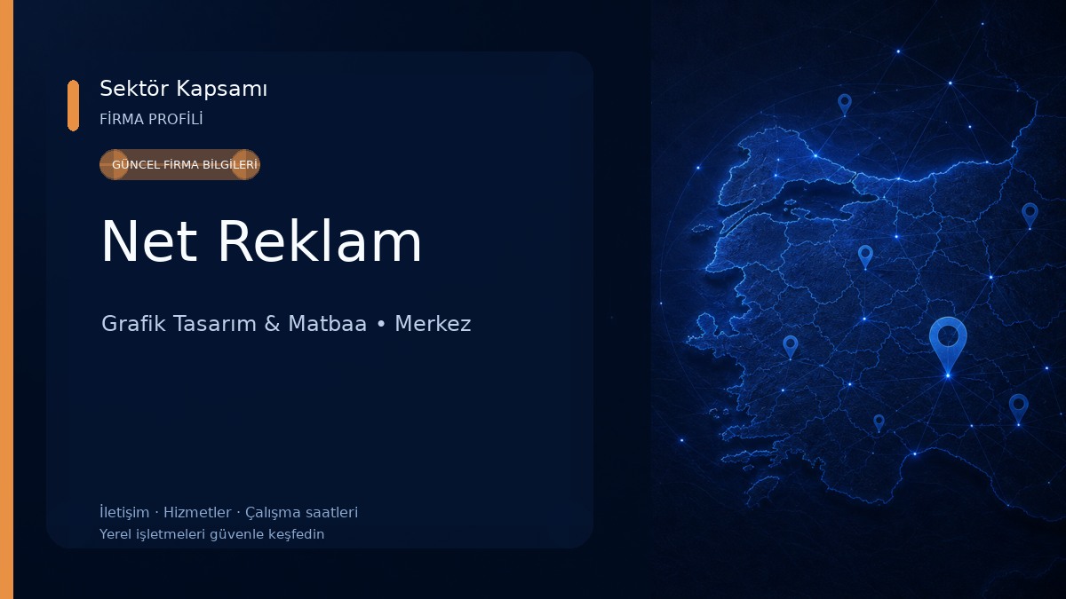 Net Reklam Grafik Tasarım & Matbaa