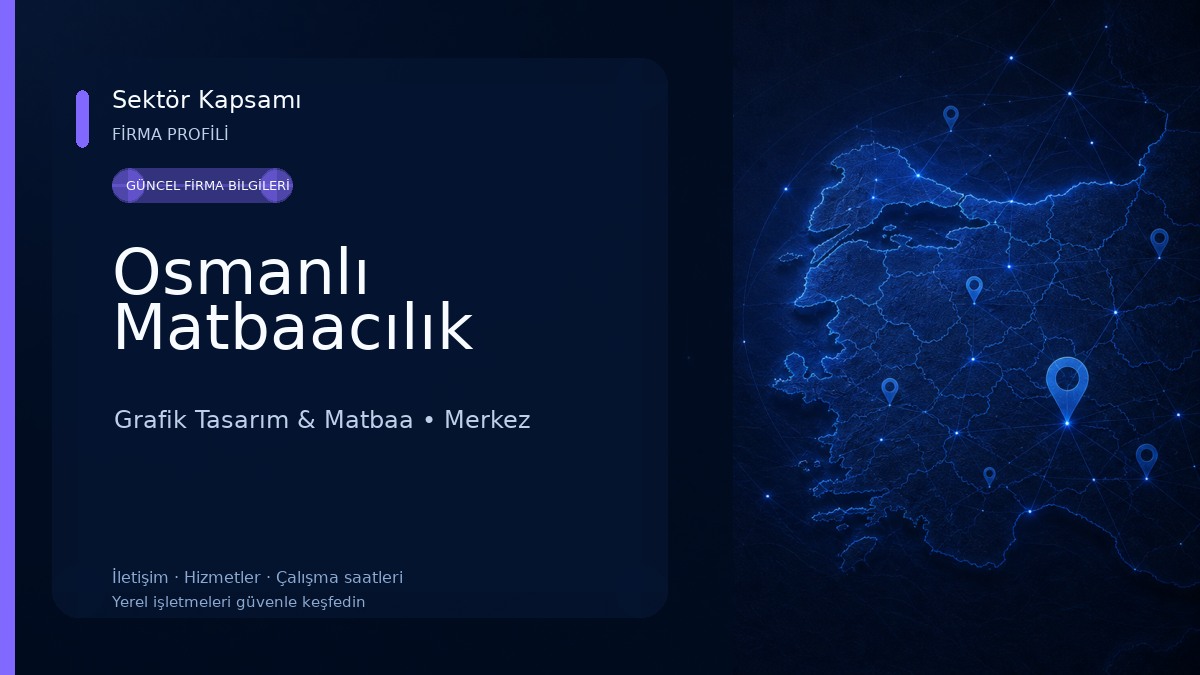 Osmanlı Matbaacılık 