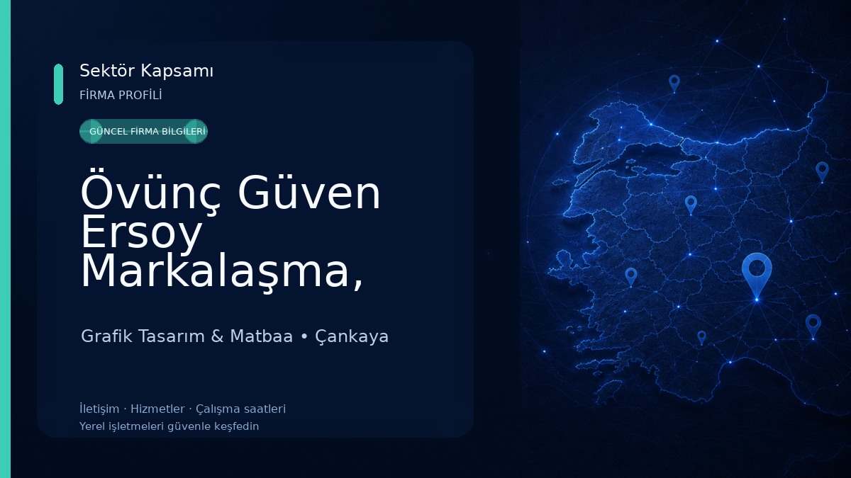 Övünç Güven Ersoy Markalaşma, Logo Tasarım, Web Tasarım, Kurumsal Kimlik Grafik Tasarım & Matbaa