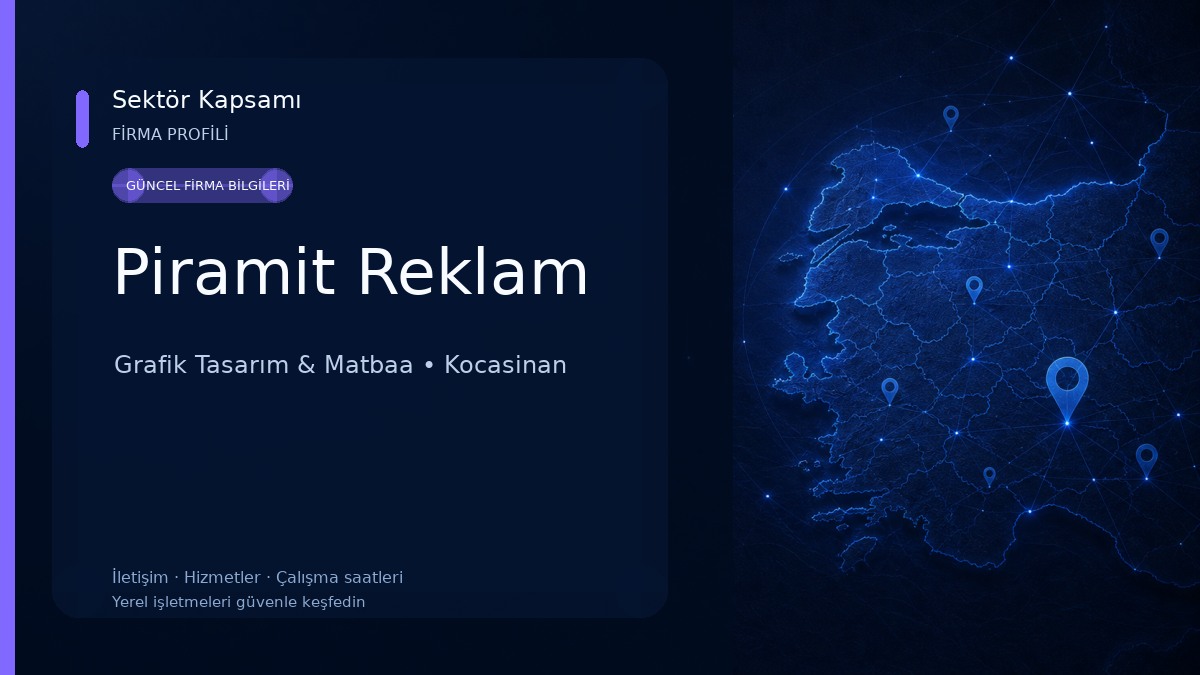 Piramit Reklam Grafik Tasarım & Matbaa