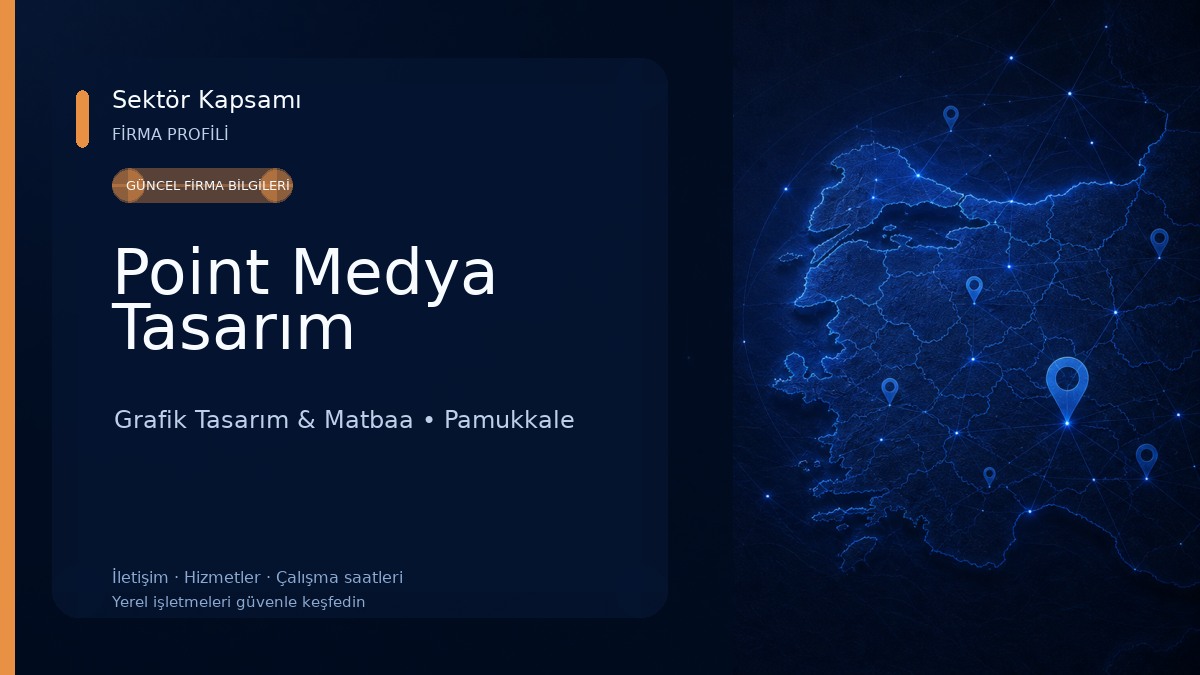 Point Medya Tasarım Grafik Tasarım & Matbaa
