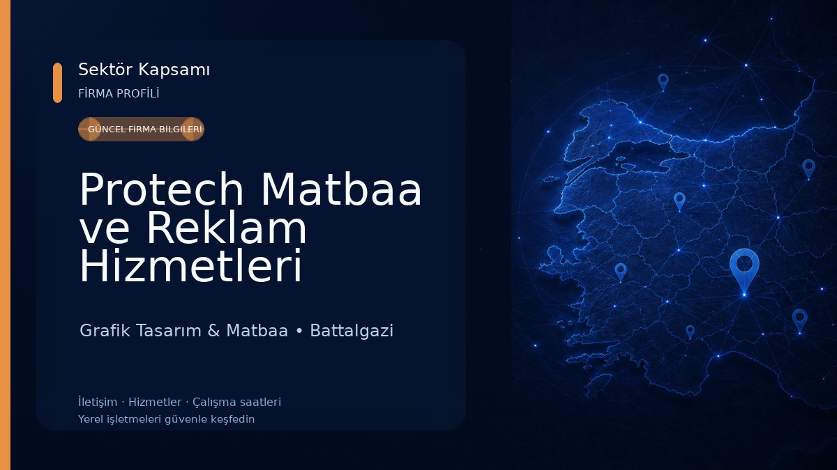 Protech Matbaa ve Reklam Hizmetleri San.Ltd.Şti Grafik Tasarım & Matbaa